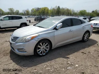2012 Hyundai Azera with VIN KMHFH4JGXCA173752, listed as a Copart auction lot 54708955 with 177,711 mi miles and Clean Title. Bid and sale history available at carsss.com. Image 1.