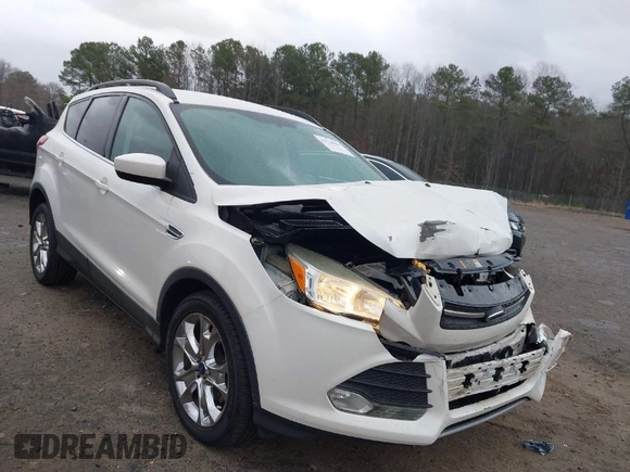 2014 Ford Escape SE with VIN 1FMCU0GX6EUD43105, listed as a IAAI auction lot 41728686 with 95,729 mi miles. Bid and sale history available at carsss.com. Image 1.