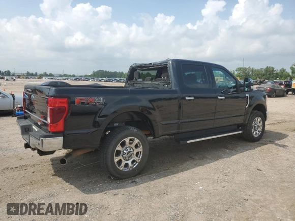 2022 Ford Super Duty F-250 SRW XL with VIN 1FT7W2BN7NEE38056, listed as a Copart auction lot 53692915 with 63,091 mi miles and Salvage Title. Bid and sale history available at carsss.com. Image 3.
