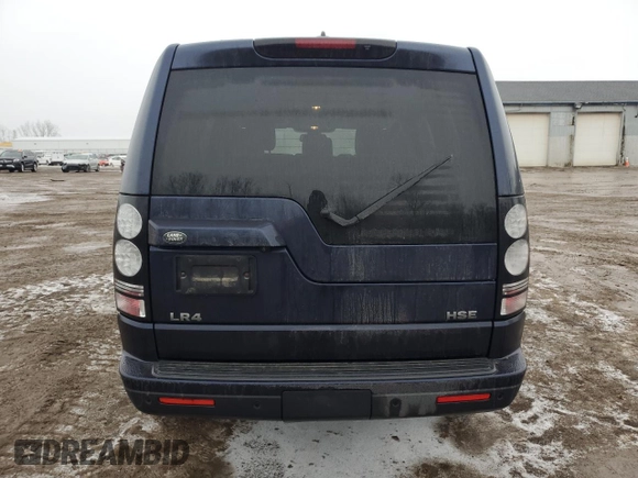 2014 Land Rover LR4 HSE with VIN SALAG2V67EA702304, listed as a Copart auction lot 43220445 with 140,297 mi miles and Clean Title. Bid and sale history available at DreamBid. Image 6.