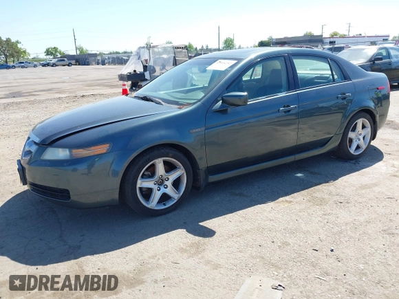 2004 Acura TL with VIN 19UUA66204A049064, listed as a IAAI auction lot 42068252 with 193,438 mi miles. Bid and sale history available at carsss.com. Image 2.