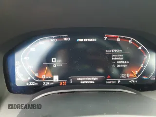 2020 BMW 8 Series M850i with VIN WBAGV8C0XLCD64228, listed as a Copart auction lot 60908315 with 67,643 mi miles and Salvage title. Bid and sale history available at DreamBid. Image 9.