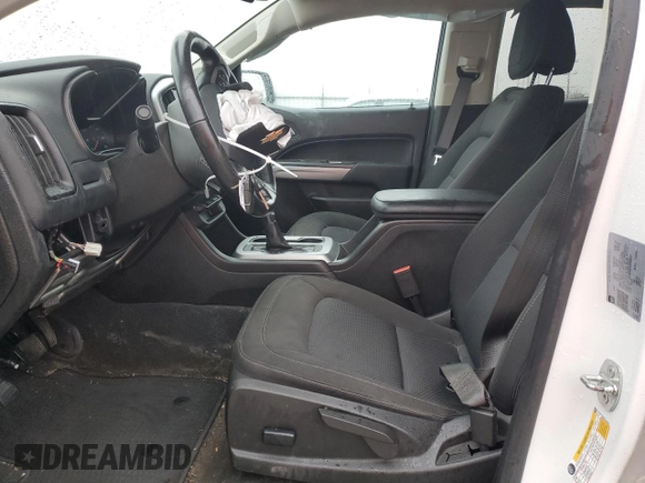 2022 Chevrolet Colorado 4WD LT with VIN 1GCGTCEN5N1244627, listed as a Copart auction lot 80997994 with 55,261 mi miles and Salvage title. Bid and sale history available at DreamBid. Image 7.
