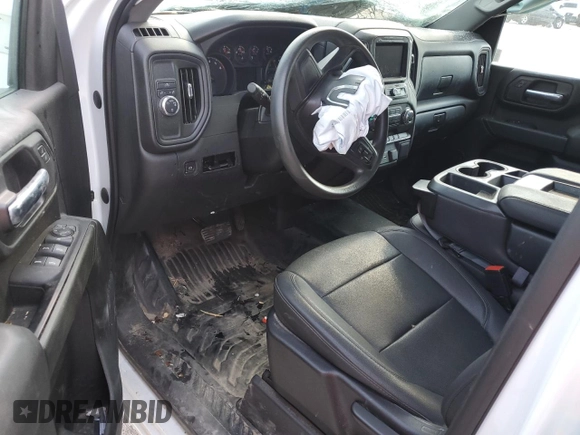 2023 GMC Sierra 1500 with VIN 1GD48PE70PF222789, listed as a Copart auction lot 76752904 with Not Provided miles and Salvage Title. Bid and sale history available at DreamBid. Image 8.