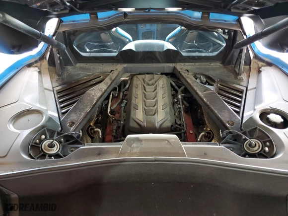 2020 Chevrolet Corvette 3LT with VIN 1G1Y82D45L5104956, listed as a Copart auction lot 54175685 with 49,295 mi miles and Salvage Title. Bid and sale history available at carsss.com. Image 11.