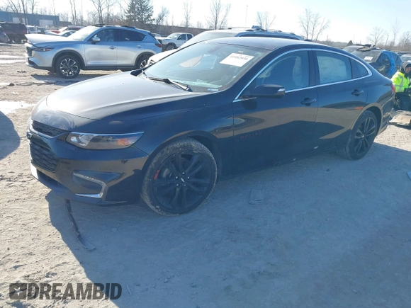 2018 Chevrolet Malibu LT with VIN 1G1ZD5ST7JF197384, listed as a IAAI auction lot 41082036 with 124,277 mi miles. Bid and sale history available at carsss.com. Image 2.