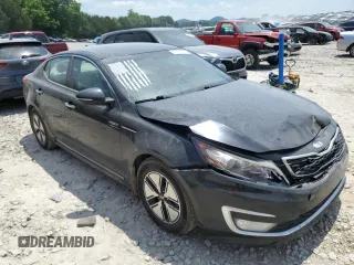 2013 Kia Optima Hybrid LX with VIN KNAGM4AD2D5062209, listed as a Copart auction lot 55801604 with 204,150 mi miles and Salvage Title. Bid and sale history available at carsss.com. Image 4.