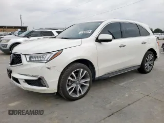 2019 Acura MDX Advance with VIN 5J8YD3H82KL001494, listed as a Copart auction lot 57420285 with 93,817 mi miles and Salvage title. Bid and sale history available at DreamBid. Image 1.