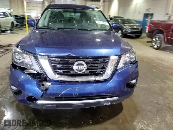 2018 Nissan Pathfinder S with VIN 5N1DR2MM6JC640323, listed as a Copart auction lot 48325605 with 110,515 mi miles and Clean Title. Bid and sale history available at DreamBid. Image 14.