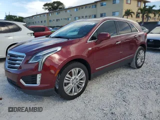 2017 Cadillac XT5 Premium Luxury FWD with VIN 1GYKNCRS4HZ108414, listed as a Copart auction lot 47059375 with 62,259 mi miles and Salvage Title. Bid and sale history available at DreamBid. Image 1.