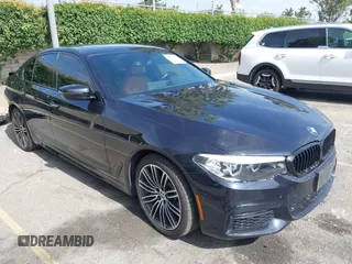 2018 BMW 5 Series 530e with VIN WBAJA9C51JB249066, listed as a IAAI auction lot 42224404 with 108,039 mi miles and . Bid and sale history available at DreamBid. Image 1.