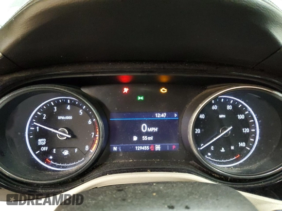 2021 Buick Encore GX Select with VIN KL4MMESL9MB163440, listed as a Copart auction lot 48675515 with 129,455 mi miles and Salvage title. Bid and sale history available at DreamBid. Image 9.