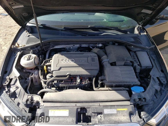 2017 Audi A3 Sedan Premium with VIN WAUB8GFF3H1037486, listed as a Copart auction lot 49623694 with 54,201 mi miles. Bid and sale history available at carsss.com. Image 11.