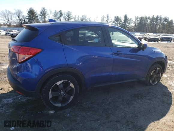 2018 Honda HR-V EX-L with VIN 3CZRU6H75JM722220, listed as a Copart auction lot 88212455 with 96,674 mi miles and Salvage Title. Bid and sale history available at carsss.com. Image 3.