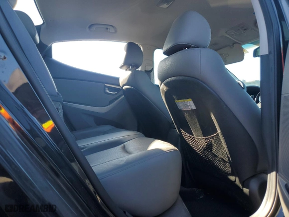2014 Hyundai Elantra Limited with VIN 5NPDH4AE1EH494956, listed as a Copart auction lot 43172735 with 66,312 mi miles and Salvage Title. Bid and sale history available at carsss.com. Image 10.