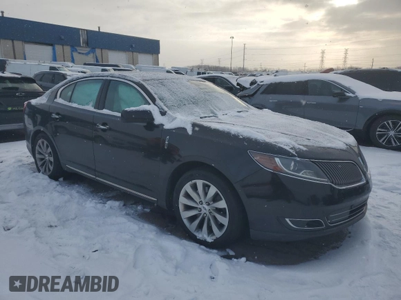 2014 Lincoln MKS with VIN 1LNHL9DKXEG603185, listed as a Copart auction lot 88228605 with 125,055 mi miles and Clean Title. Bid and sale history available at DreamBid. Image 4.