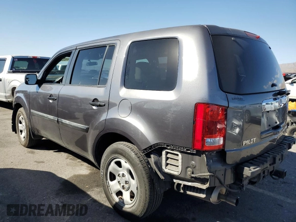 2015 Honda Pilot LX with VIN 5FNYF3H20FB022597, listed as a Copart auction lot 44202955 with 118,519 mi miles and Salvage Title. Bid and sale history available at carsss.com. Image 2.