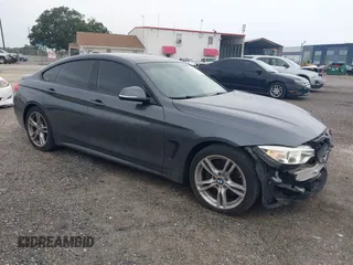 2017 BMW 4 Series 430i with VIN WBA4F7C57HG786475, listed as a IAAI auction lot 42619080 with 88,784 mi miles and . Bid and sale history available at DreamBid. Image 1.