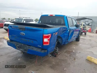 2019 Ford F-150 XL with VIN 1FTEW1CP4KKD88411, listed as a IAAI auction lot 41901481 with 95,247 mi miles and . Bid and sale history available at carsss.com. Image 4.