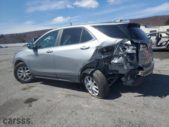 2024 Chevrolet Equinox LT with VIN 3GNAXUEGXRL338591, listed as a Copart auction lot 50362395 with 19,798 mi miles and Salvage Title. Bid and sale history available at carsss.com. Image 2.