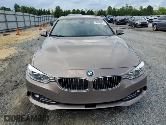 2017 BMW 4 Series 440i xDrive with VIN WBA4E5C52HG189371, listed as a Copart auction lot 56947674 with 101,331 mi miles and Salvage Title. Bid and sale history available at carsss.com. Image 5.