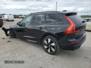 2024 Volvo XC60 Recharge Plug-In Hybrid Plus Dark Theme with VIN YV4H60DL2R1719759, listed as a Copart auction lot 83295824 with 10,051 mi miles and Salvage Title. Bid and sale history available at carsss.com. Image 2.