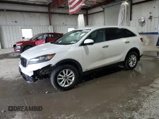 2019 Kia Sorento LX with VIN 5XYPGDA35KG461864, listed as a Copart auction lot 49346355 with 80,963 mi miles and Salvage Title. Bid and sale history available at DreamBid. Image 1.