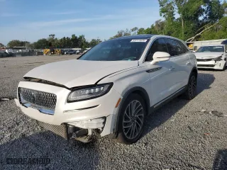 2019 Lincoln Nautilus Reserve with VIN 2LMPJ6L98KBL12724, listed as a Copart auction lot 53711525 with 116,408 mi miles and Clean Title. Bid and sale history available at carsss.com. Image 1.