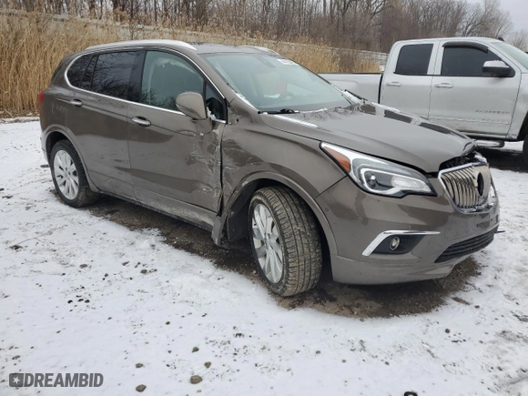 2017 Buick Envision Premium I with VIN LRBFXESX8HD022148, listed as a Copart auction lot 44193425 with 74,108 mi miles and Clean Title. Bid and sale history available at carsss.com. Image 4.