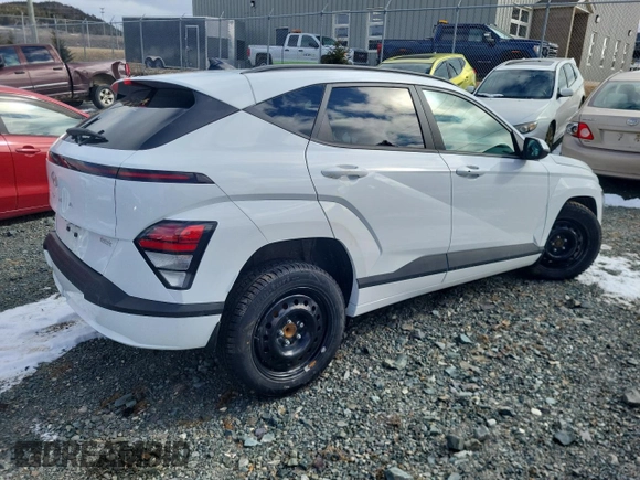2024 Hyundai Kona SEL with VIN KM8HC3A62RU015860, listed as a Copart auction lot 48747745 with Not Provided miles and Salvage Title. Bid and sale history available at DreamBid. Image 3.