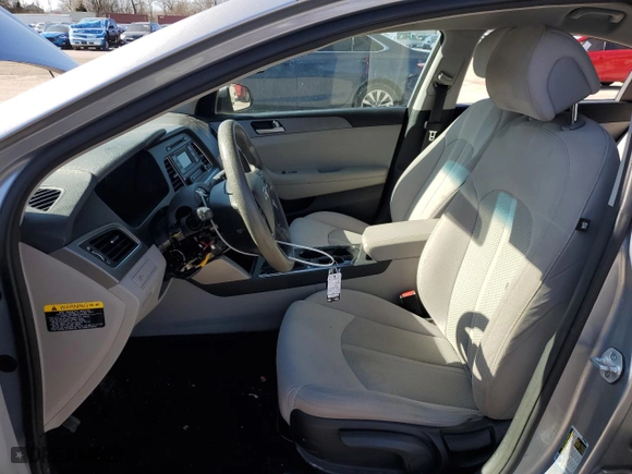 2015 Hyundai Sonata 2.4L SE with VIN 5NPE24AF1FH064182, listed as a Copart auction lot 52184035 with 105,906 mi miles and Salvage Title. Bid and sale history available at carsss.com. Image 7.
