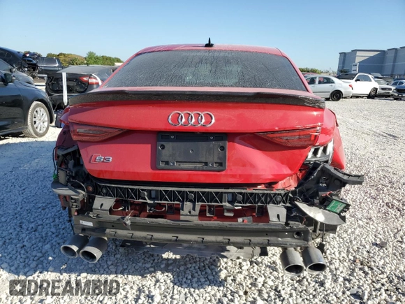 2023 Audi S3 Prestige z VIN WAUJ3DGY1PA035419, wystawiony jako Copart lot #48061495 z przebiegiem 33 488 mil mil oraz Szkoda całkowita • Salvage title. Historia ofert i sprzedaży dostępna na DreamBid. Obrazek 6.