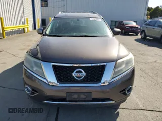 2015 Nissan Pathfinder S with VIN 5N1AR2MN5FC640834, listed as a Copart auction lot 61502805 with 149,780 mi miles and Salvage title. Bid and sale history available at DreamBid. Image 5.