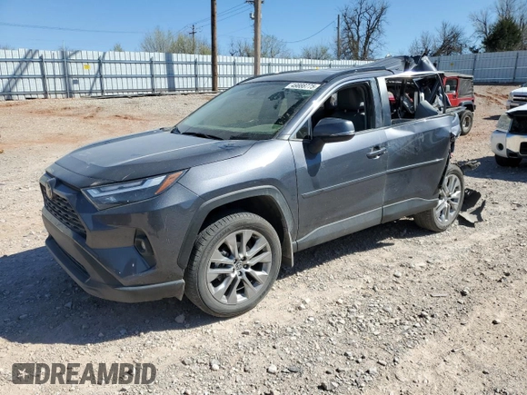 2023 Toyota RAV4 XLE Premium with VIN JTMA1RFV9PD097047, listed as a Copart auction lot 49888775 with 13,309 mi miles and Non Repairable. Bid and sale history available at carsss.com. Image 1.