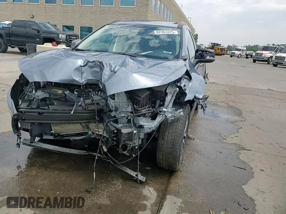 2023 Toyota Corolla Cross XLE with VIN 7MUDAAAG8PV055275, listed as a Copart auction lot 62363375 with 26,106 mi miles and Salvage title. Bid and sale history available at DreamBid. Image 14.