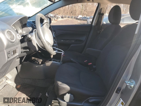 2018 Mitsubishi Mirage G4 SE with VIN ML32F4FJ9JHF10676, listed as a Copart auction lot 83882124 with 80,112 mi miles and Salvage Title. Bid and sale history available at carsss.com. Image 7.