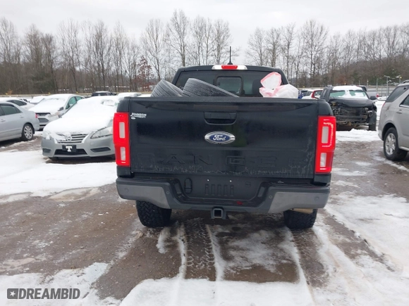2023 Ford Ranger XL with VIN 1FTER4FH5PLE02749, listed as a IAAI auction lot 41303589 with 33,672 mi miles. Bid and sale history available at carsss.com. Image 16.