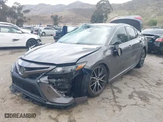 2021 Toyota Camry SE Nightshade with VIN 4T1G11AKXMU512277, listed as a IAAI auction lot 41558981 with 87,611 mi miles. Bid and sale history available at carsss.com. Image 17.