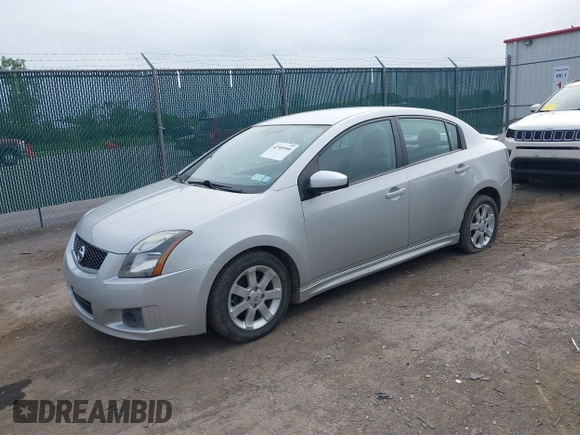 2012 Nissan Sentra SR with VIN 3N1AB6AP1CL676545, listed as a IAAI auction lot 42589966 with 155,791 mi miles and . Bid and sale history available at DreamBid. Image 2.
