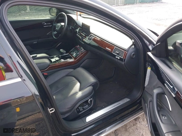 2013 Audi A8 L 4.0L with VIN WAUR2AFD1DN010950, listed as a IAAI auction lot 41029731 with 87,279 mi miles. Bid and sale history available at carsss.com. Image 5.