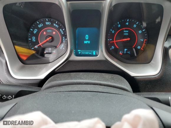 2012 Chevrolet Camaro 2LS with VIN 2G1FA1E36C9115754, listed as a Copart auction lot 51841835 with 131,481 mi miles and Salvage Title. Bid and sale history available at carsss.com. Image 9.