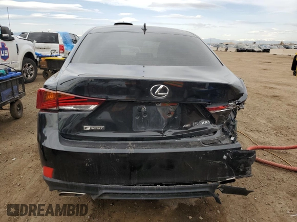 2019 Lexus IS with VIN JTHC81D27K5039163, listed as a Copart auction lot 52436405 with 94,252 mi miles and Salvage Title. Bid and sale history available at carsss.com. Image 6.