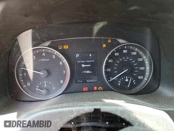2018 Hyundai Elantra SEL with VIN 5NPD84LF5JH235791, listed as a Copart auction lot 53178745 with 163,942 mi miles and Salvage Title. Bid and sale history available at DreamBid. Image 9.