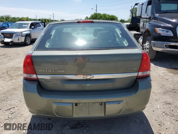 2005 Chevrolet Malibu Maxx LS z VIN 1G1ZT62855F304930, wystawiony jako Copart lot #57396145 z przebiegiem 135 949 mil mil oraz Szkoda całkowita • Salvage title. Historia ofert i sprzedaży dostępna na DreamBid. Obrazek 6.
