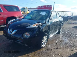 2015 Nissan Juke SL z VIN JN8AF5MV9FT554090, wystawiony jako IAAI lot #41230144 z przebiegiem 94 990 mil mil oraz . Historia ofert i sprzedaży dostępna na DreamBid. Obrazek 2.