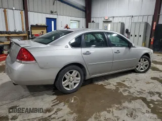 2007 Chevrolet Impala LTZ with VIN 2G1WU58R479277399, listed as a Copart auction lot 46449035 with 143,095 mi miles and Salvage Title. Bid and sale history available at DreamBid. Image 3.