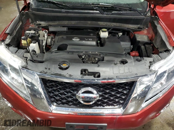 2013 Nissan Pathfinder SL with VIN 5N1AR2MM5DC683266, listed as a Copart auction lot 60233405 with 161,606 mi miles and Salvage title. Bid and sale history available at DreamBid. Image 12.