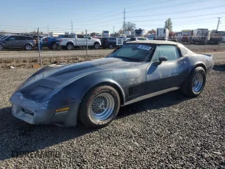 1980 Chevrolet Corvette z VIN 1Z878AS404732, wystawiony jako Copart lot #79572874 z przebiegiem 8 850 mil mil oraz Szkoda całkowita • Salvage title. Historia ofert i sprzedaży dostępna na DreamBid. Obrazek 1.