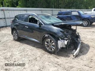 2016 Nissan Murano Platinum with VIN 5N1AZ2MG5GN159294, listed as a Copart auction lot 55422435 with Not provided miles and Non repairable. Bid and sale history available at DreamBid. Image 4.