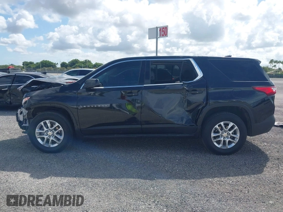 2021 Chevrolet Traverse LS z VIN 1GNERFKW3MJ268502, wystawiony jako IAAI lot #41697810 z przebiegiem 36 894 mil mil oraz . Historia ofert i sprzedaży dostępna na DreamBid. Obrazek 15.